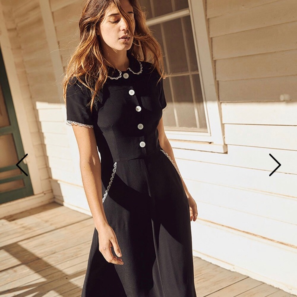 Christy Dawn Black Sebastian Size L PETITE LENGTH